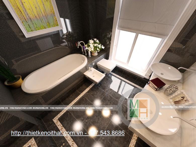 Thiết kế nội thất biệt thự Q9 Sài Gòn - Nhà chị Thảo